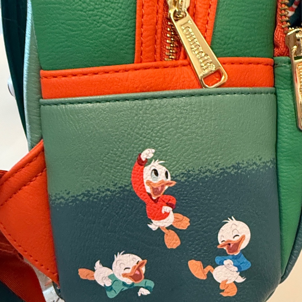 Loungefly Green Disney Character Backpack - Picture 6 of 6